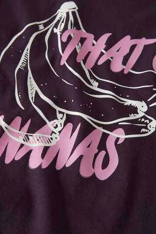 T-shirt em algodão biológico - Violeta - Name It