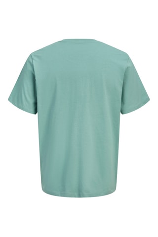 T-shirt em algodão biológico - Verde-água - Jack & Jones