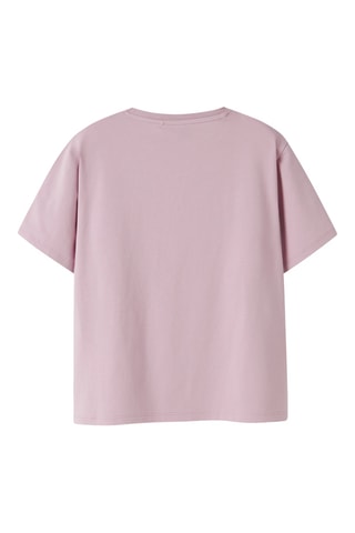 T-shirt em algodão biológico Hello Kitty - Rosa - Name It