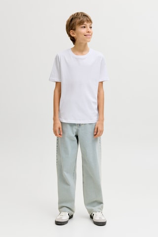 3 t-shirts em algodão biológico - Branco - Jack & Jones