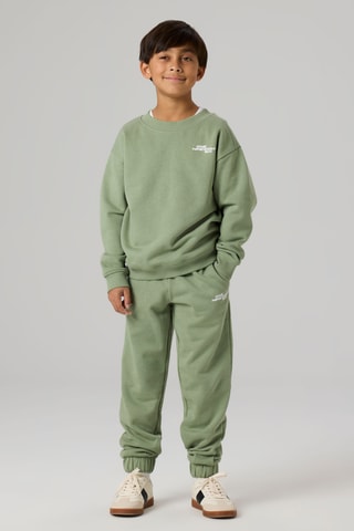 Sweat em algodão biológico - Verde - Name It