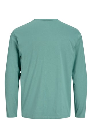 T-shirt em algodão biológico - Verde - Jack & Jones