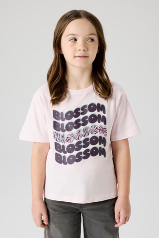 T-shirt em algodão biológico - Rosa-pálido - Name It