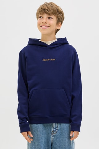 Sweat com capuz - Azul-marinho - Jack & Jones