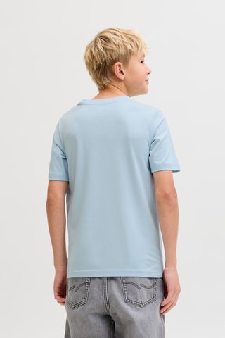 T-shirt em algodão biológico - Azul-claro - Jack & Jones