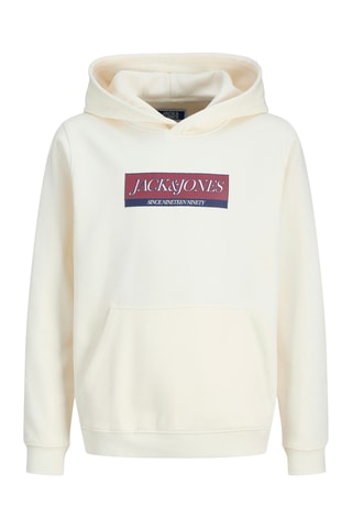 Sweat em algodão biológico - Cru - Jack & Jones