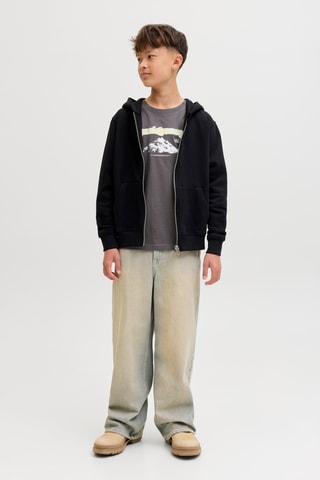 T-shirt em algodão biológico - Cinzento - Jack & Jones