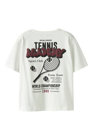 T-shirt em algodão biológico - Branco - Name It