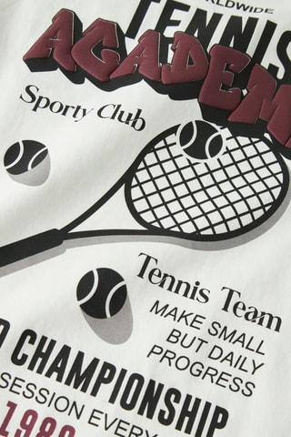 T-shirt em algodão biológico - Branco - Name It