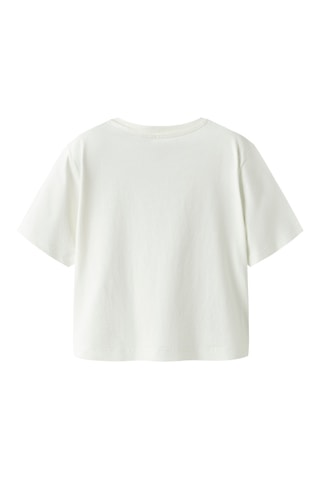 T-shirt em algodão biológico - Branco - Name It