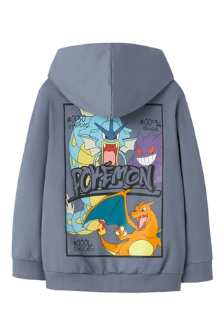 Sweat com capuz Pokémon - Azul - Name It