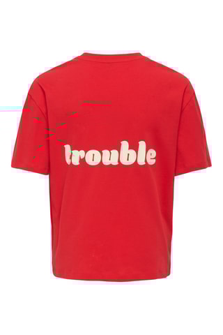 T-shirt - Vermelho - Kids Only Girl