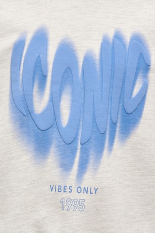 Sweat em algodão biológico - Cinzento-claro - Kids Only Girl