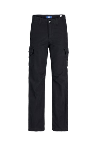 Calças cargo em algodão biológico - Preto - Jack & Jones