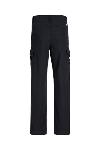 Calças cargo em algodão biológico - Preto - Jack & Jones