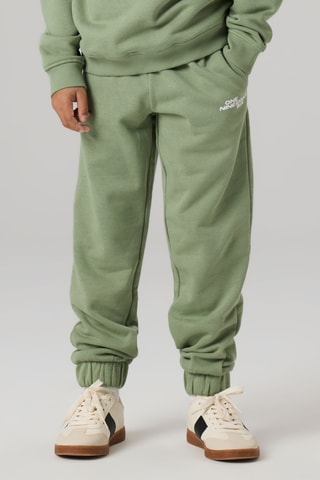 Calças de treino em algodão biológico - Verde - Name It