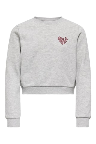 Sweat - Cinzento - Kids Only Girl