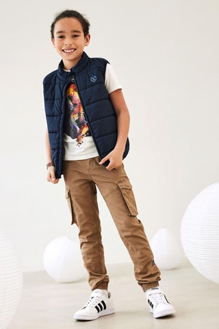 Colete acolchoado - Azul - Name It Kids