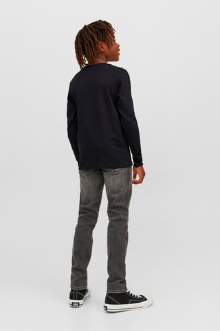 T-shirt em algodão biológico Preto