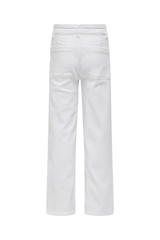 Calças de ganga wide legs - Branco - Kids Only Girl