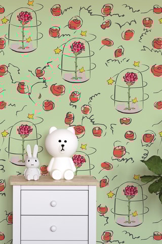 Papier peint Le Petit Prince - 200 x 280 cm