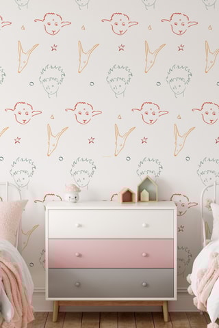 Papier peint Le Petit Prince - 200 x 280 cm