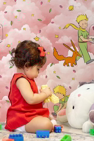 Papier peint Le Petit Prince - 200 x 280 cm