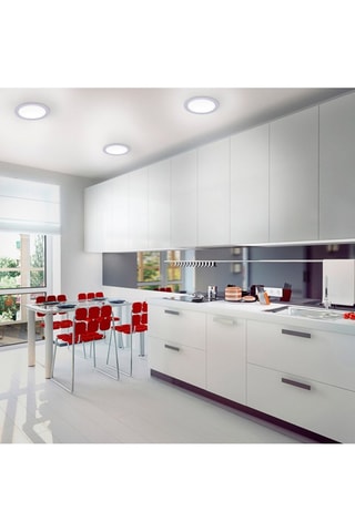 Plafoniera LED Oskar - Grigio