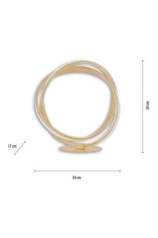 Ledtafellamp Melinda Goudkleurig