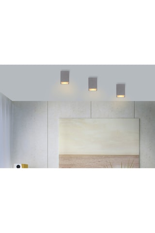 Plafondlamp Eton 
Grijs