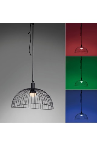 Ledhanglamp David -  Zwart