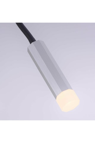 Ledwandlamp Pure-Gemin -  Zilverkleurig