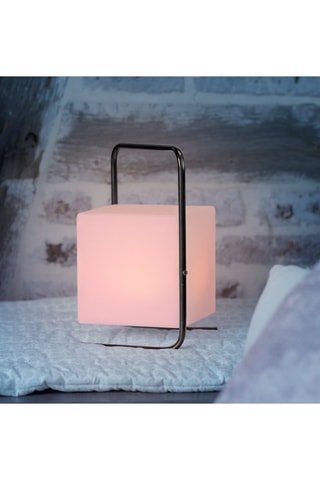 Ledtafellamp Keno Zwart en Wit