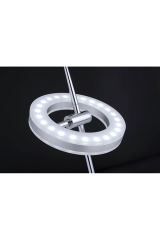 Ledtafellamp Q-Amy Zilverkleurig