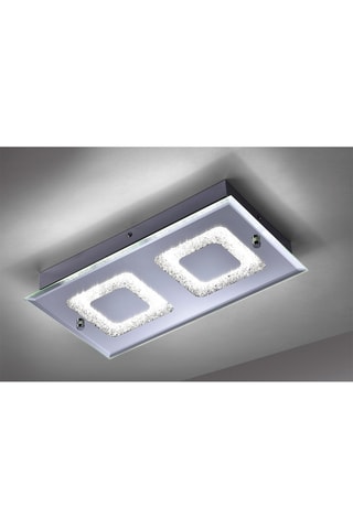 Plafoniera LED Lisa -  Argentato