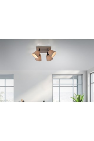 Plafondlamp Taupe