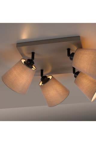 Plafondlamp Taupe
