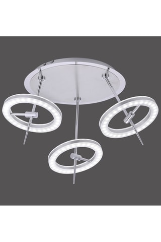 Plafoniera LED Q-Amy - Argentato