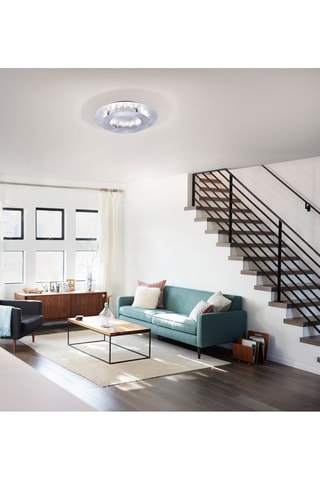 Plafoniera LED Nevis - Argentato