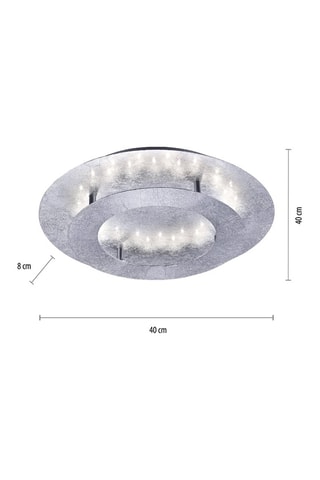 Plafoniera LED Nevis - Argentato