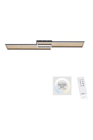 Plafonnier LED Amara Argenté