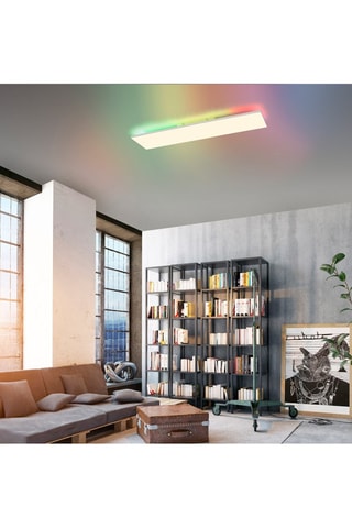 Plafonnier LED Conrad Blanc