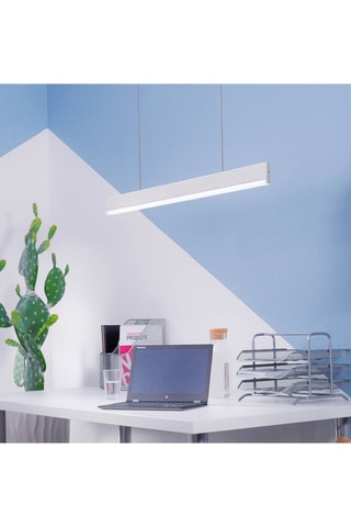 Suspension LED Arina Argenté