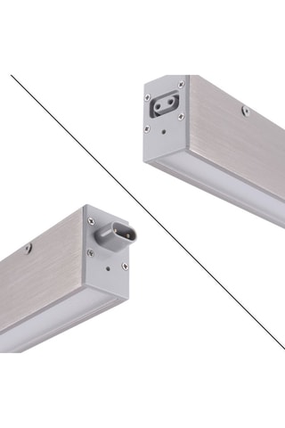 Suspension LED Snake Argenté