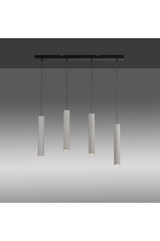 Suspension Eton Noir et gris