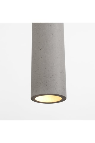 Suspension Eton Noir et gris