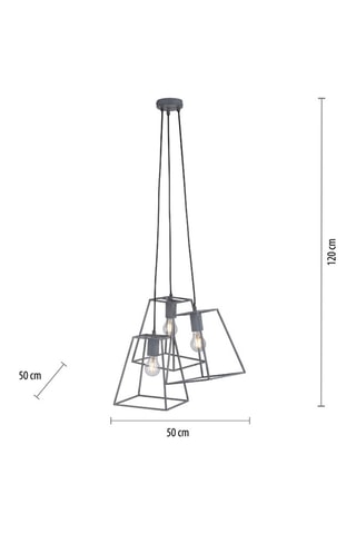Hanglamp Peletton Grijs