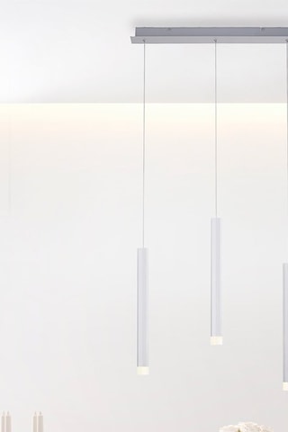 Ledhanglamp Zilverkleurig