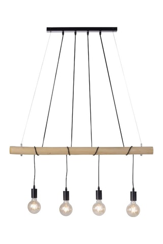 Suspension - Noir et naturel