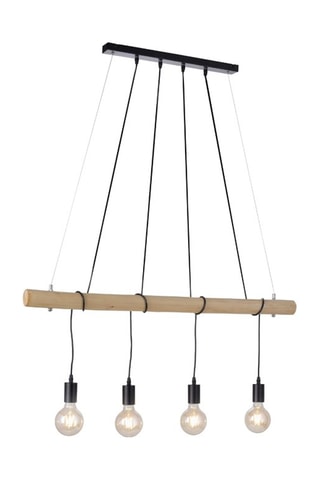 Suspension - Noir et naturel